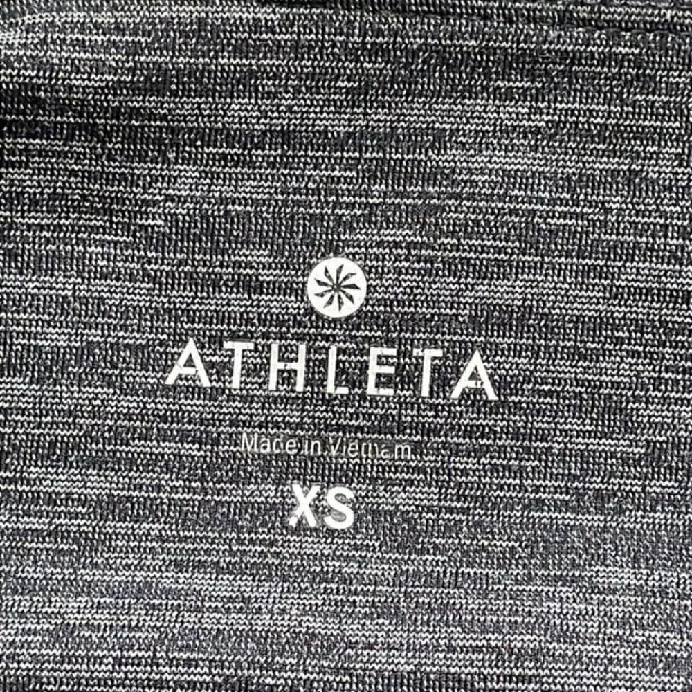 Athleta Chaturanga Gray Heathered Yoga Athletic Leggings Full Length Sz XS